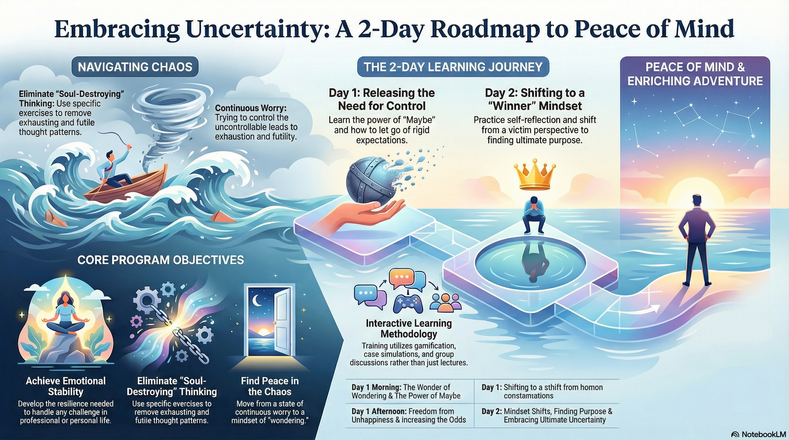 Embracing Uncertainty: Achieving Peace of Mind in a Chaotic Business Environment